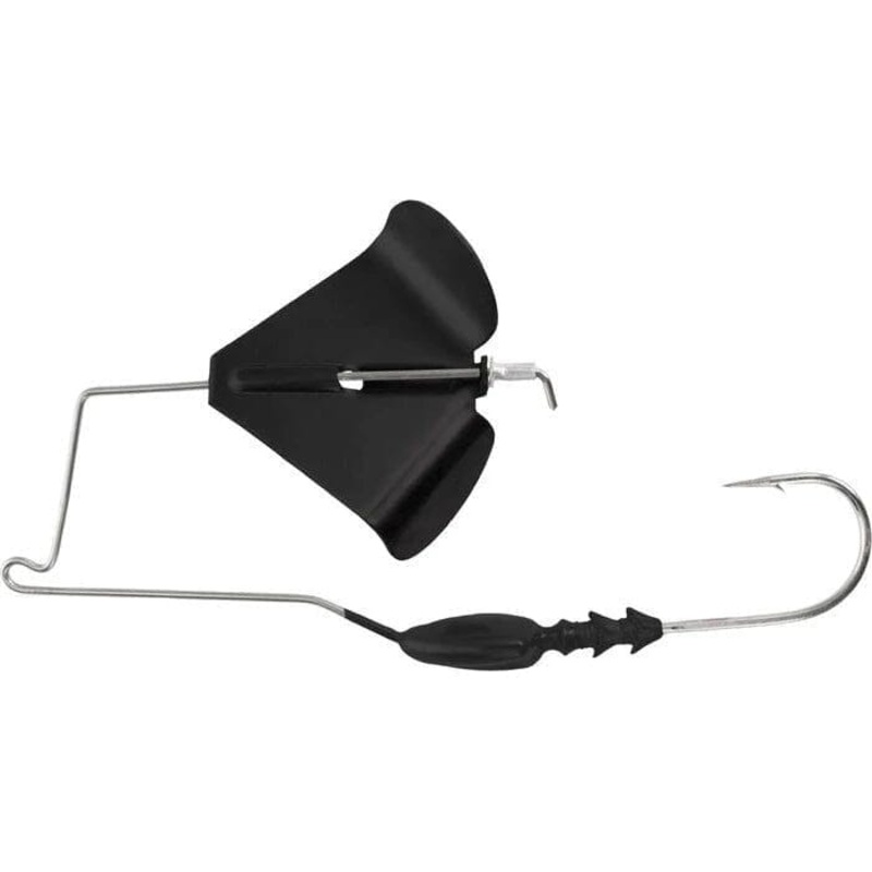 Buckeye Lures G-Buzz Buzzbait Black/Black Blade 1/4oz