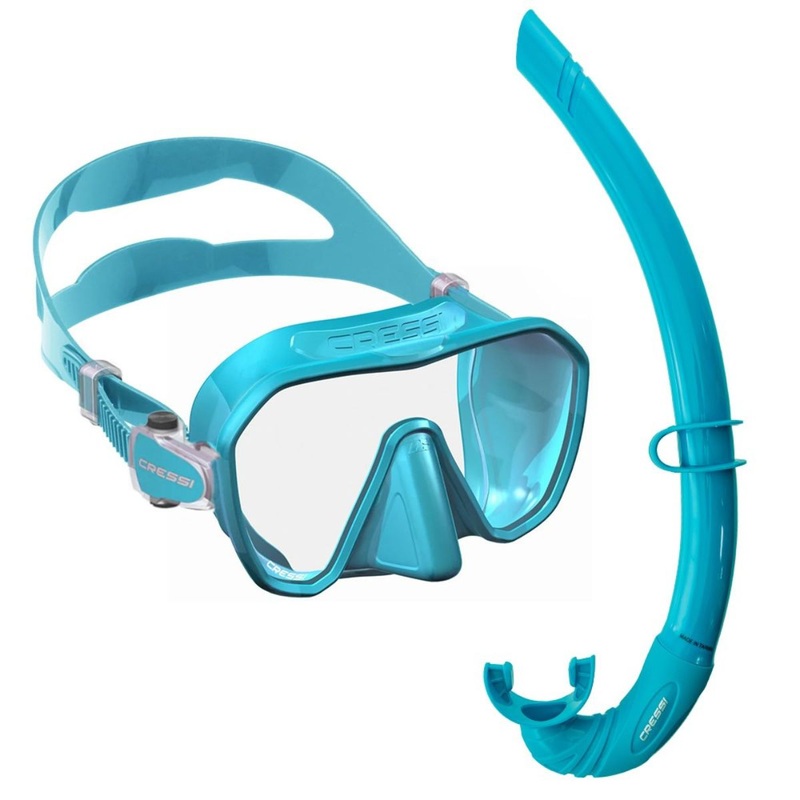 Cressi ZS2 + Free Mask and Snorkel Set Pink