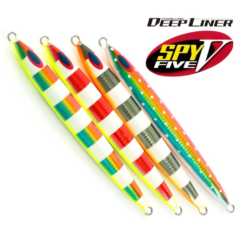 Deepliner Metal Jig SPY-V 300g No.01 Pink