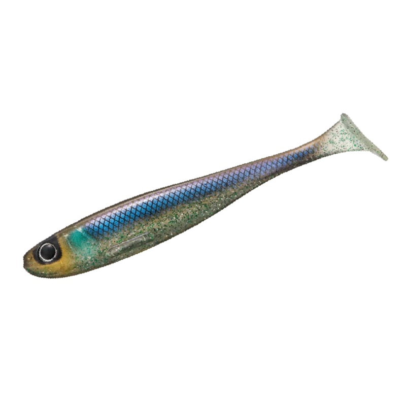 MAJOR CRAFT Stabi Shad 6.0″ Slim Fresh (152 mm) – 3 pc #F001 AYU