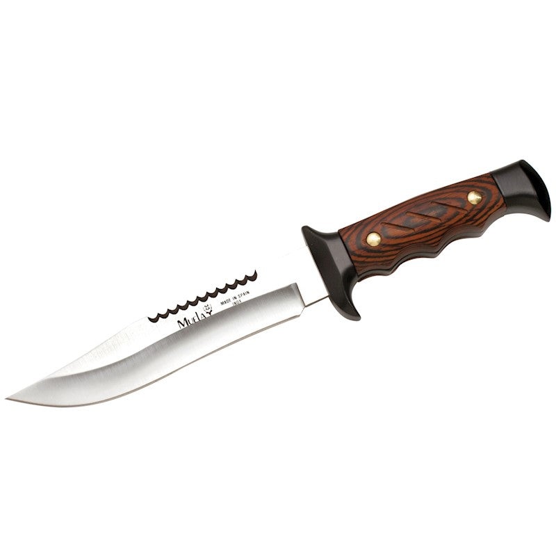 Muela Military Coral Wood Handle Knife – YM5161M