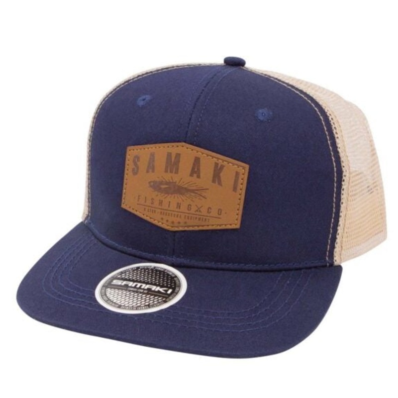 Samaki Vibing Trucker Cap – Navy