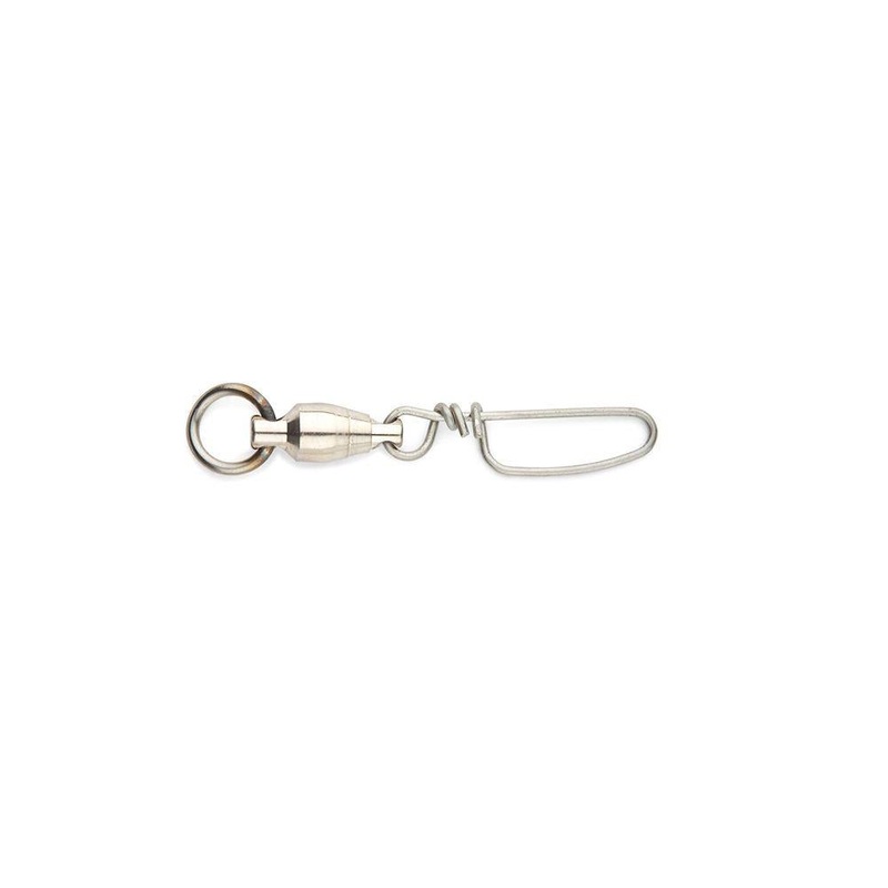 Sampo Single Solid Ring BB Swivel Coastlock Snap – Nickel