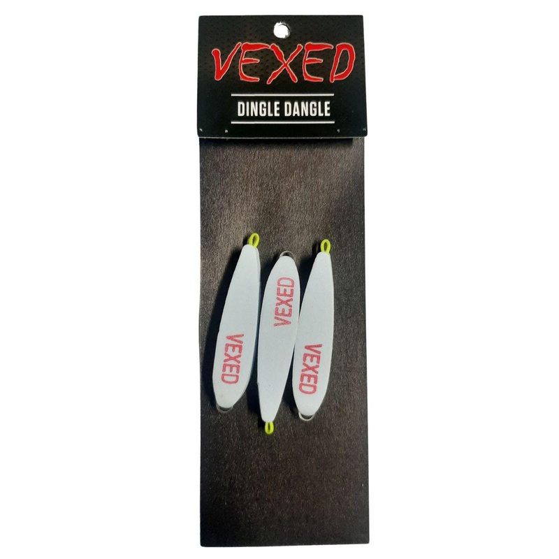 Vexed Dingle Dangle 3 Pack White 4.5cm