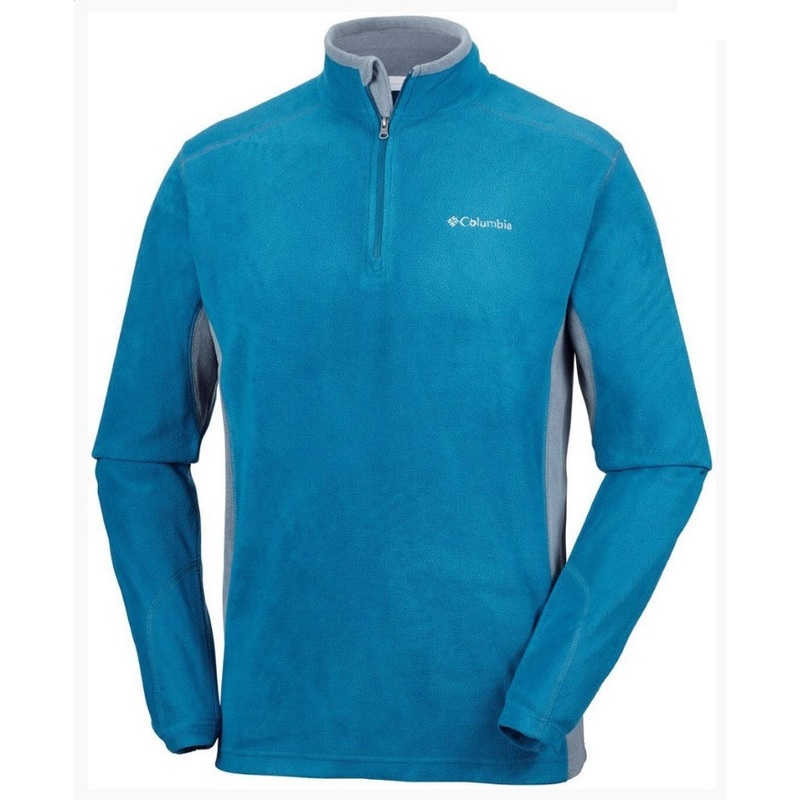 Columbia Klamath Range II Half Zip Fleece Mens Phoenix Blue Large