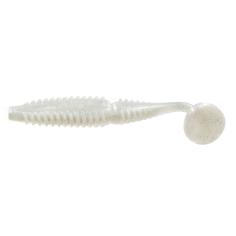 Gambler Ez Vibez Swimbait White Lighting 9Pk