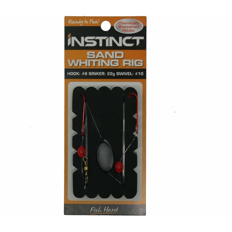 Instinct Standard Running Sinker Sand Whiting Pre Tied Rig – IN058