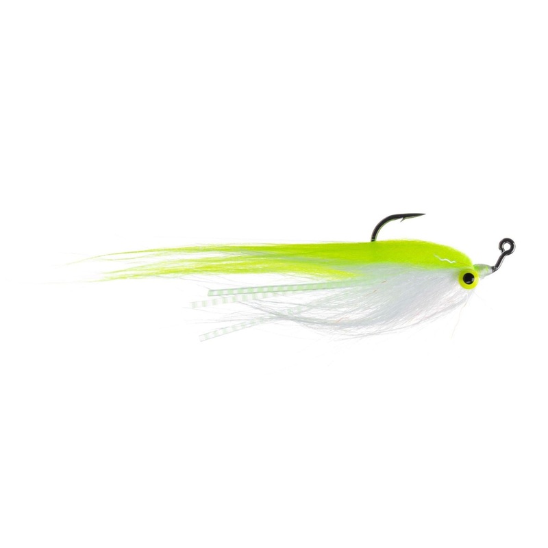 Umpqua Po Boy Fly Chartreuse/White 2