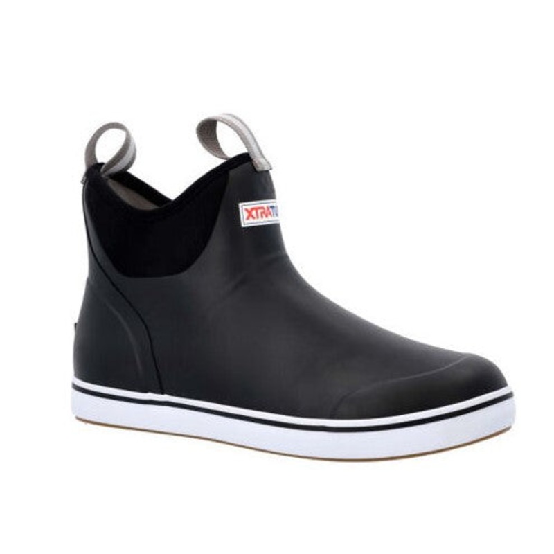 XtraTuf 6″ Ankle Deck Boot – Black 7
