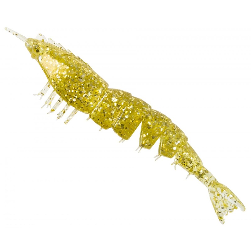 Zman EZ Shrimpz 3.5 inch Un-Rigged Soft Plastic Lure Fried Chicken