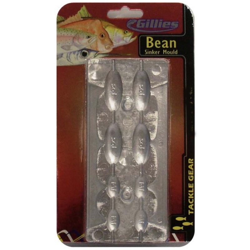 Gillies Bean Combo Sinker Mould