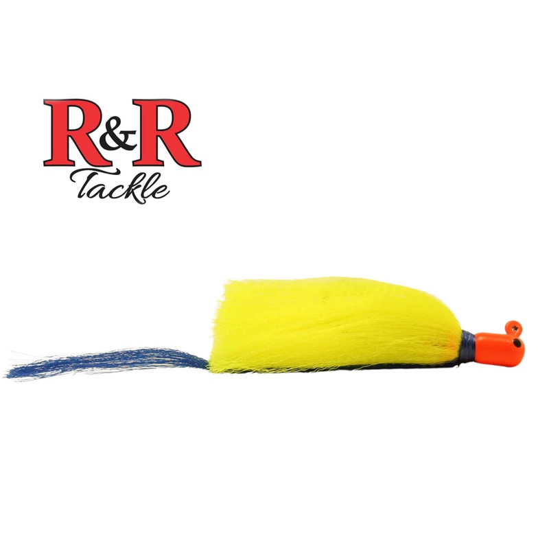R&R Flarehawk Jigs 1OZ. OR/CH/BL