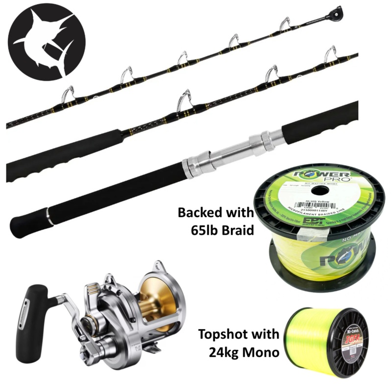 Shimano Speedmaster 24kg / 2023 Talica 25 Overhead Game Combo