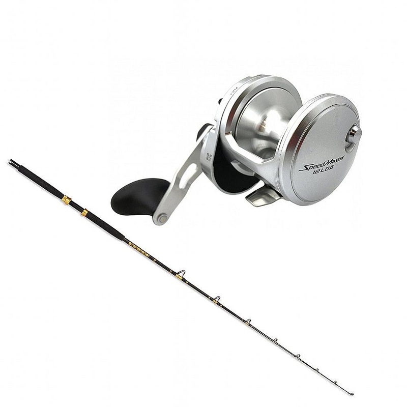 Shimano SpeedMaster II 20SPM with CHAOS KC 20-40 7FT Composite Gold Combo