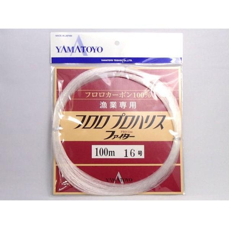 YAMATOYO Fluorocarbon Leader 12LB/100m