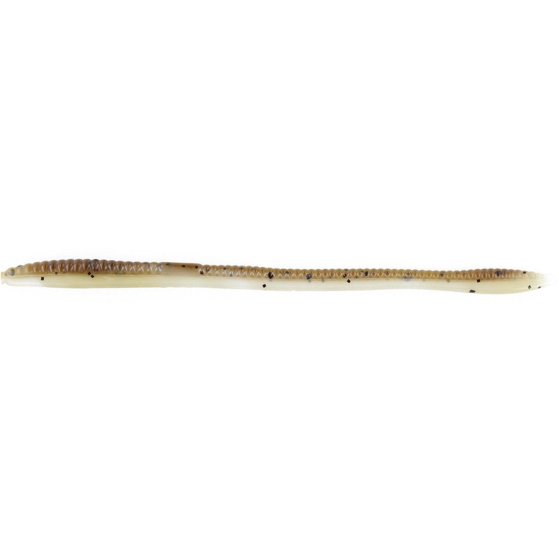 Zoom Trick Worm 6.5” Green Pumpkin/Pearl 20Pk