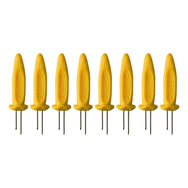 Avanti Corn Holders Set Of 8 YELLOW