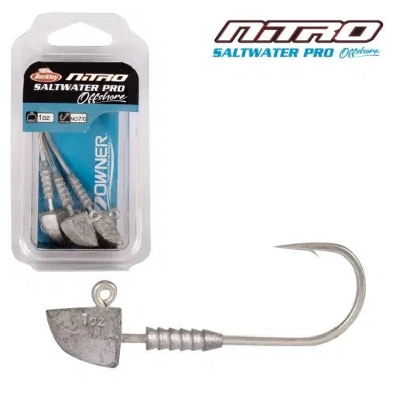 Berkley Nitro V2 Saltwater Pro Offshore Jighead 1.5oz 5/0