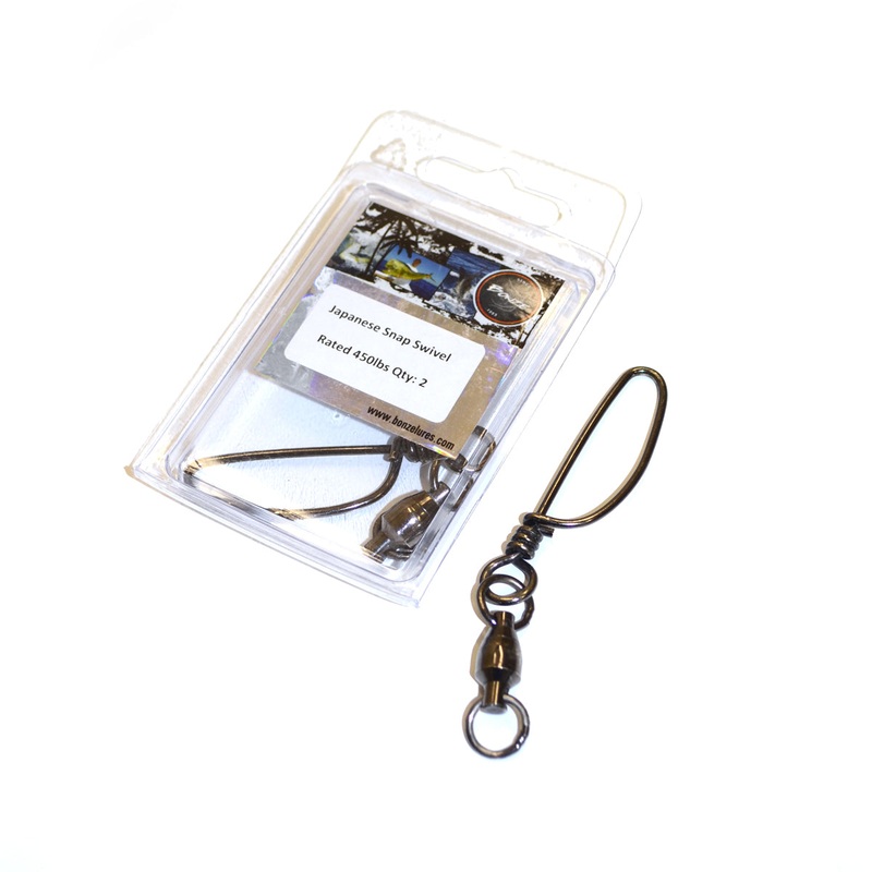 Bonze Ball Bearing Snap Swivels 200lb