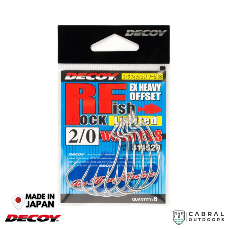 Decoy Worm-13S Rock Fish Limited Hook | #1-#4/0 #1