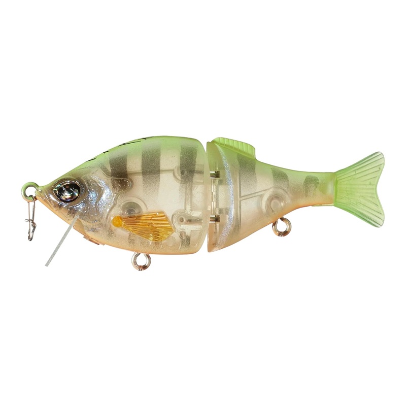 Geecrack Gilling Twister 75 HF Crankdown Swimbait Chart Back Pearl