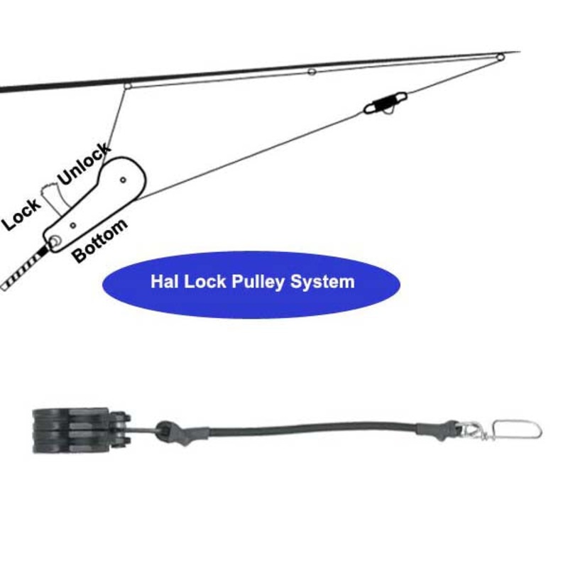 Hal Lock Double Locking Pulley 12IN