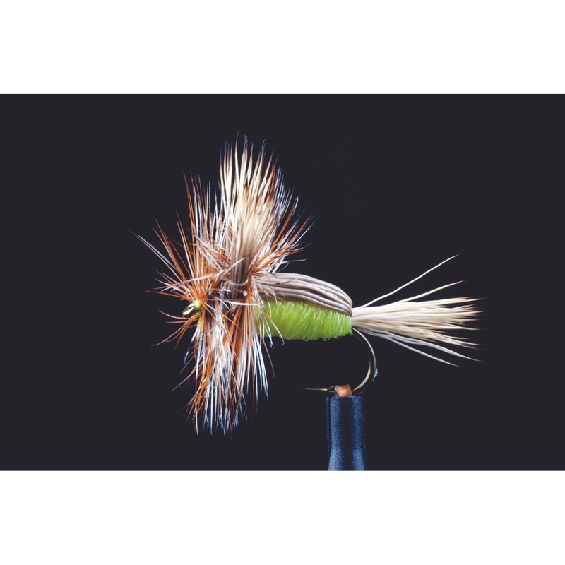 Humpy Yellow Freshwater Fly #12