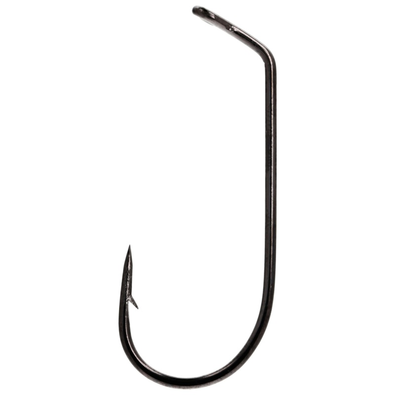 Lazer Sharp Flippin Jig, Needlepoint, 60 Degree, Cross Eye, Platinum Black 2/0