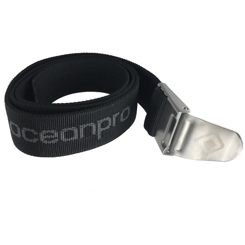 Ocean Pro Webbing Weight Belt OSFM BLACK