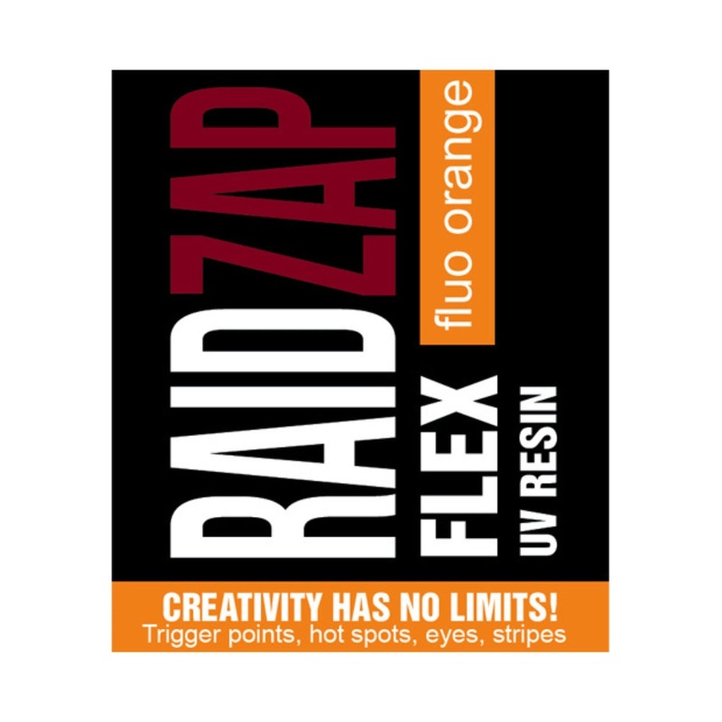 RaidZap UV Resin 15ml FLURO ORANGE