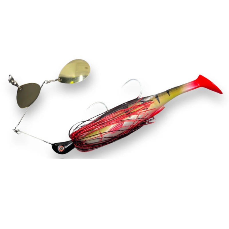 Spinwright Beast Twinspin X Irukandji Spinnerbait 1OZ Bloodwing