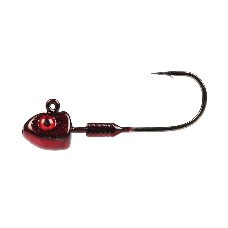 Tackle Tactics TT Demonz Painted Jighead Pearl 1/2oz 2/0