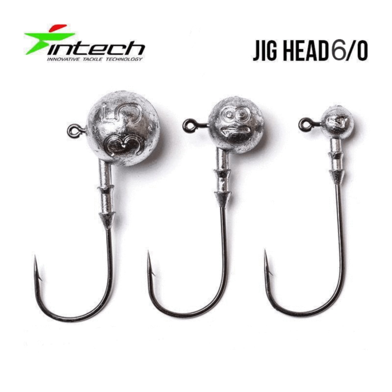 Ttes plombes INTECH DJ Head H6/0 (52mm) 3gr (4pcs)