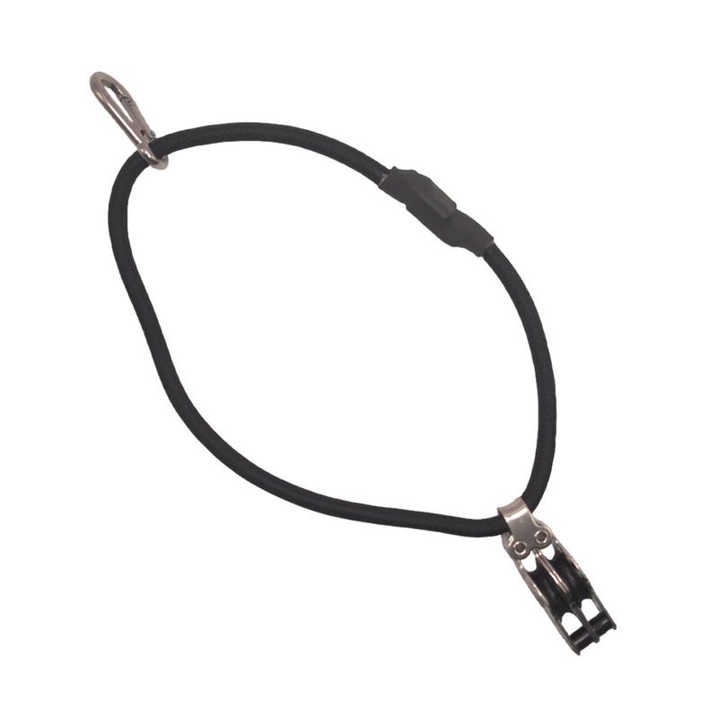 Angler Outrigger Snubber Double Roller