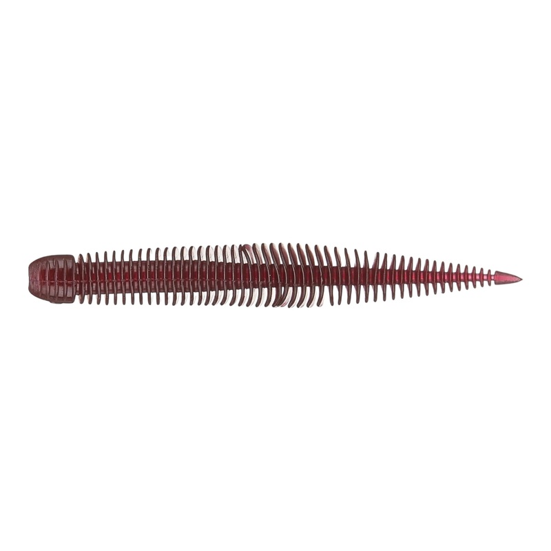Geecrack Floating Elastomer Bellows Stick Worms 2.8″ Electric Shad (268)
