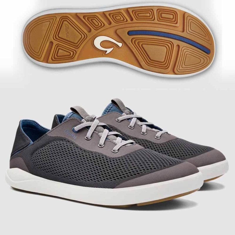 Olukai Moku Pae Pavement/Vintage Indigo Shoe 10