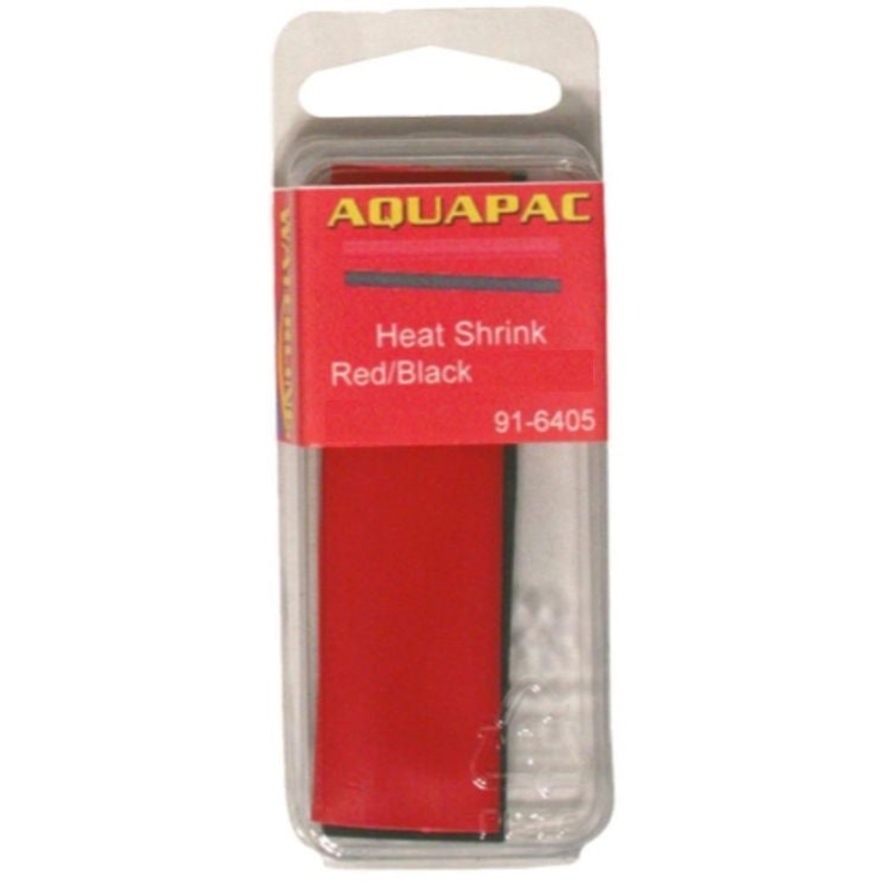 Aquapac Cable Insulating Heatshrink Red Black 12.7mm