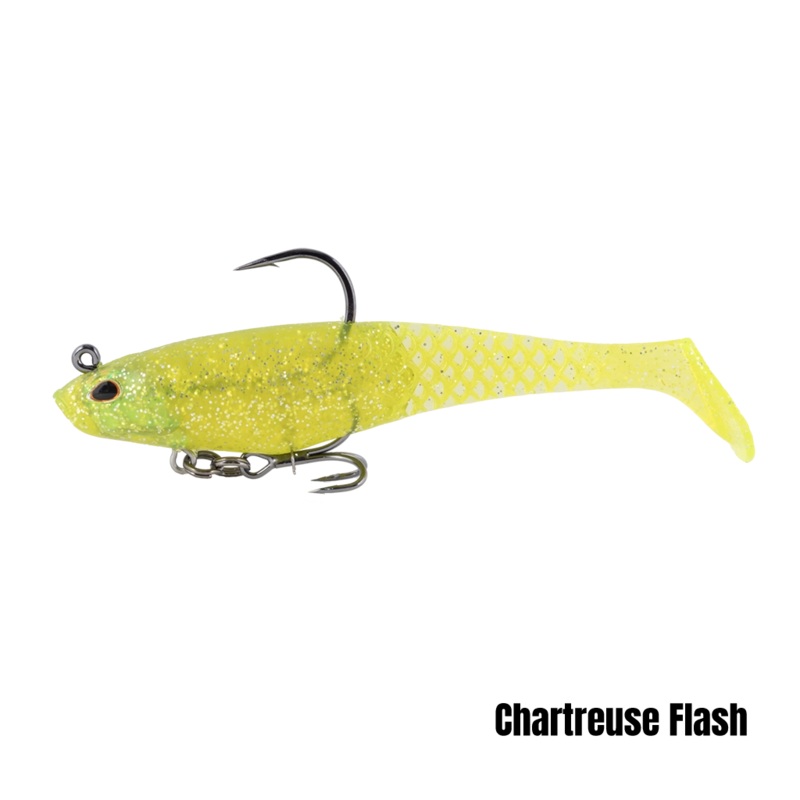 Berkley Cull Shad Magnum Soft Plastic Lure 6 inch Chart Flash
