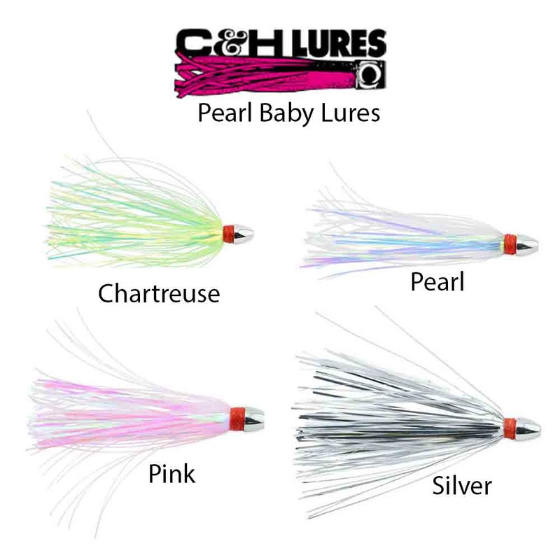 C&H Pearl Baby Lure CHARTREUSE