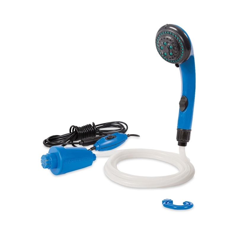 Companion Camp Shower High Volume 12V DC Blue