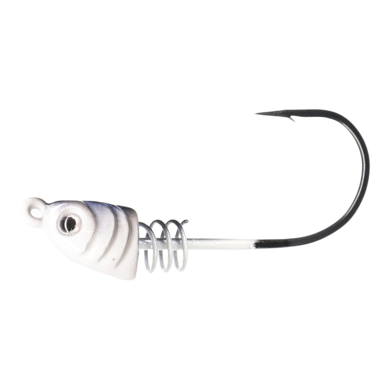 Dirty Jigs Tactical Bassin’ Screwed Up Swimbait Head Blue Shad 1/8 oz