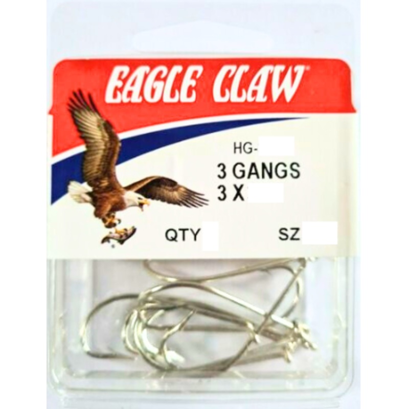 Eagle Claw Gang Hooks 1 Gang