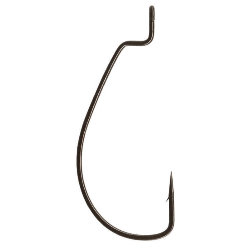 Gamakatsu Offset Shank Worm EWG 1/0 Black