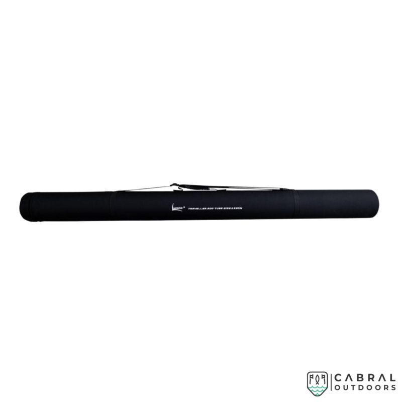 Lucana Travel Rod Tube | 129-144cm | Black 129cm