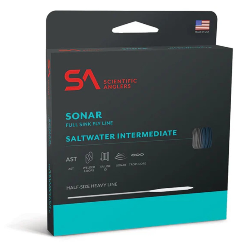 SA Sonar Saltwater Intermediate WF10I Ocean Blue / Clear