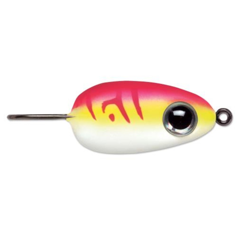 VMC Tear Drop Jig 1/16 Glow Pink Fire UV