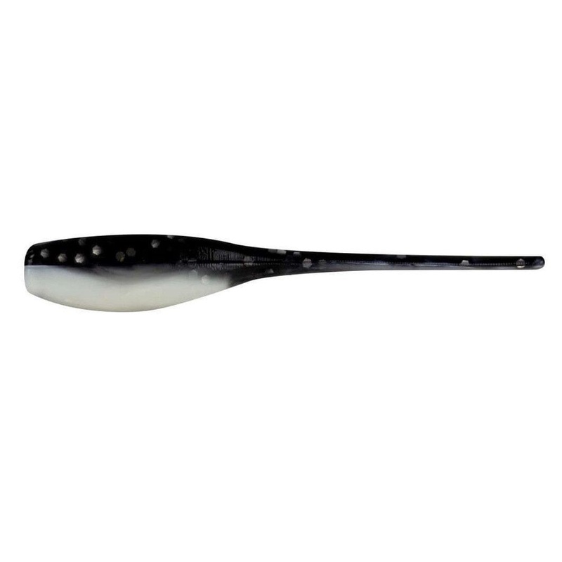 Bobby Garland 2″ Baby Shad Tuxedo Shimmer(Lam)