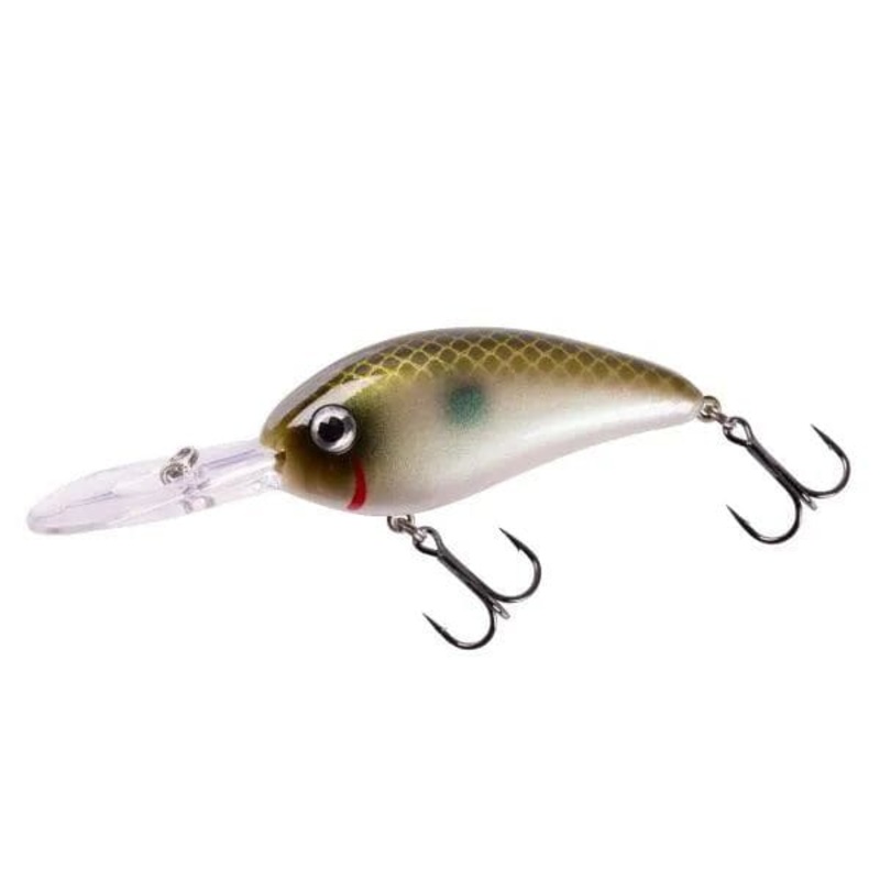 Bomber Gen 2 Fat Free Shad Jr. Crankbait Green Pearl Shad