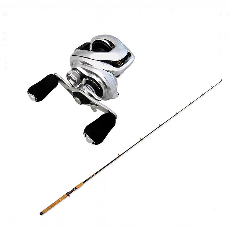 Shimano Metanium MGL151HGB with PGC 8-17 6’6″ CHAOS Gold Combo