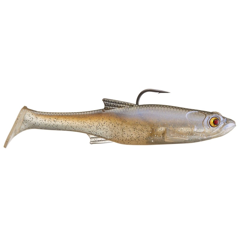 Bass Mafia Daingerous Loaded Swimbait 6″ Black Back Shad Shallow